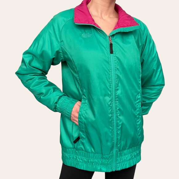 The North Face Green & Pink Jacket ๐ - Picture 1 of 3